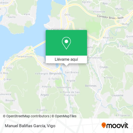 Mapa Manuel Baliñas García