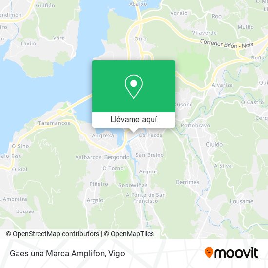 Mapa Gaes una Marca Amplifon