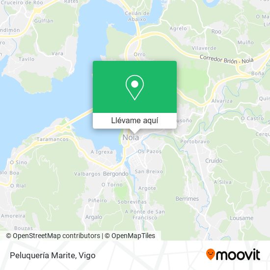 Mapa Peluquería Marite