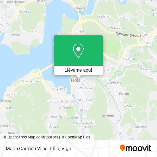 Mapa María Carmen Vilas Trillo