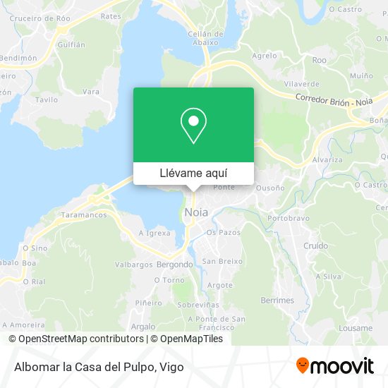 Mapa Albomar la Casa del Pulpo