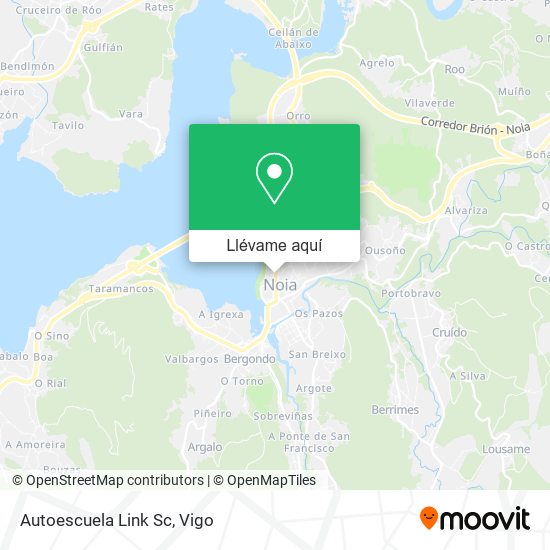 Mapa Autoescuela Link Sc