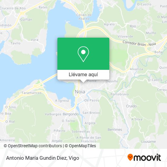 Mapa Antonio María Gundin Diez