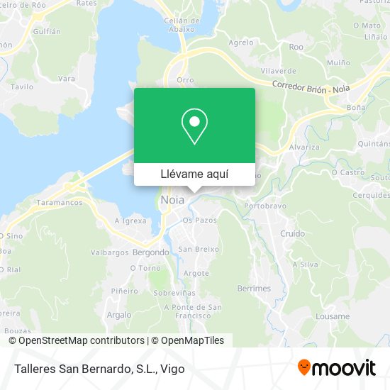 Mapa Talleres San Bernardo, S.L.