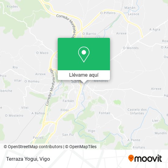 Mapa Terraza Yogui