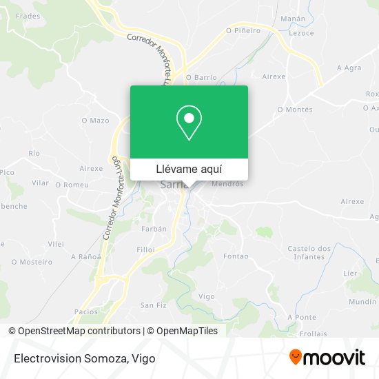 Mapa Electrovision Somoza