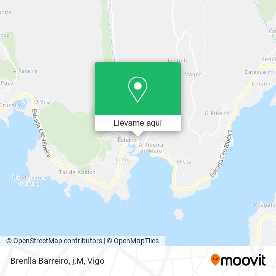 Mapa Brenlla Barreiro, j.M