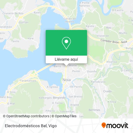 Mapa Electrodomésticos Bel