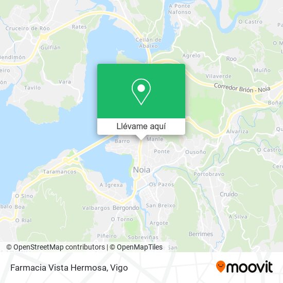 Mapa Farmacia Vista Hermosa