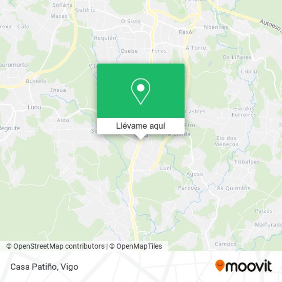 Mapa Casa Patiño