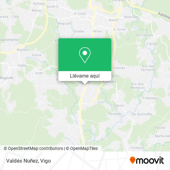 Mapa Valdés Nuñez