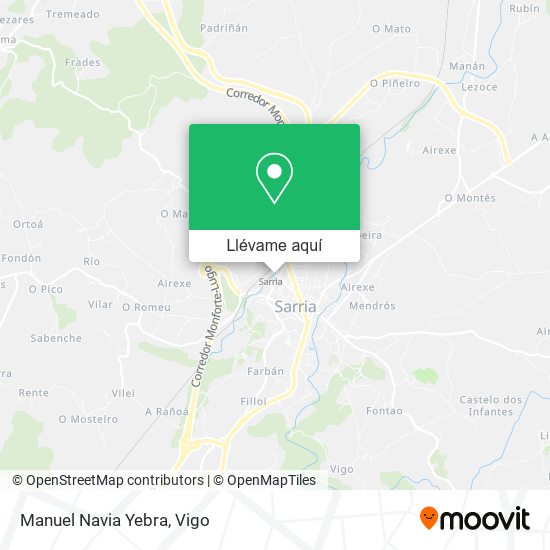Mapa Manuel Navia Yebra