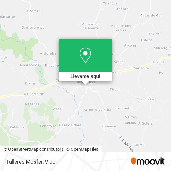 Mapa Talleres Mosfer