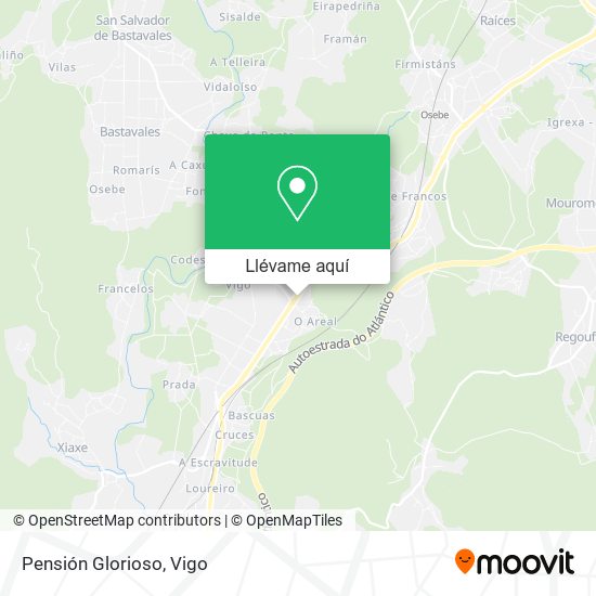 Mapa Pensión Glorioso