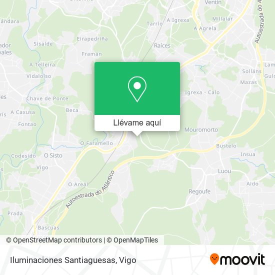 Mapa Iluminaciones Santiaguesas