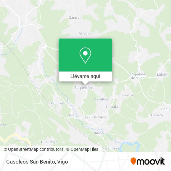 Mapa Gasoleos San Benito