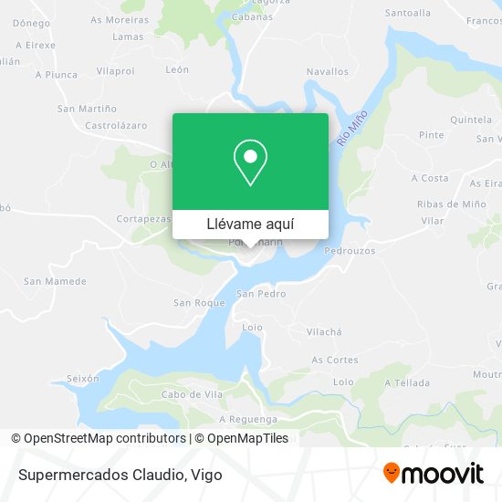Mapa Supermercados Claudio