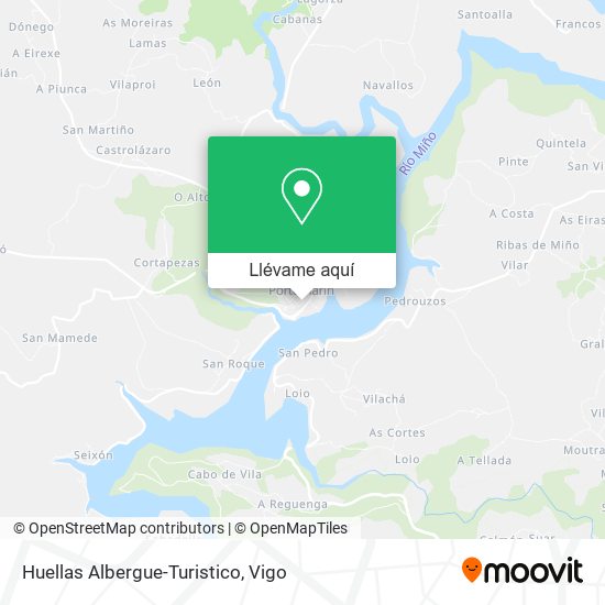 Mapa Huellas Albergue-Turistico