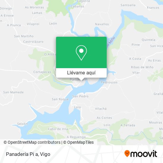 Mapa Panadería Pi a