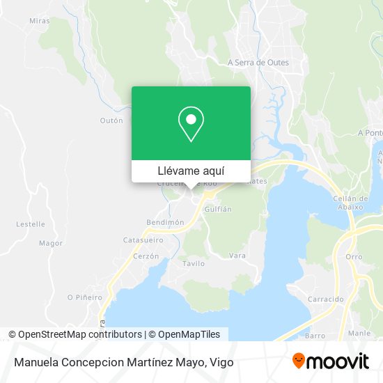 Mapa Manuela Concepcion Martínez Mayo