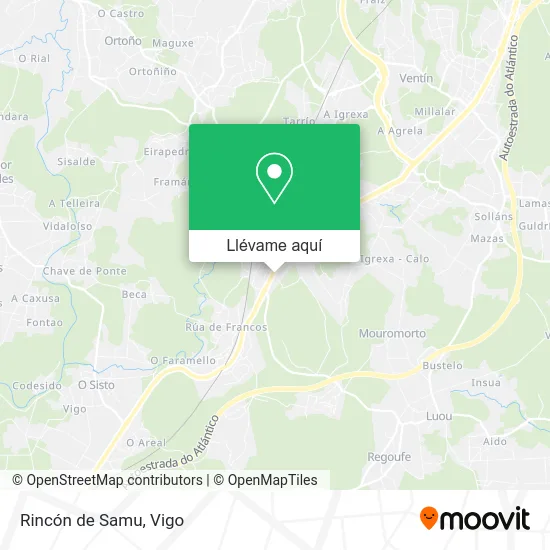 Mapa Rincón de Samu