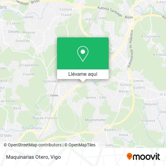 Mapa Maquinarias Otero