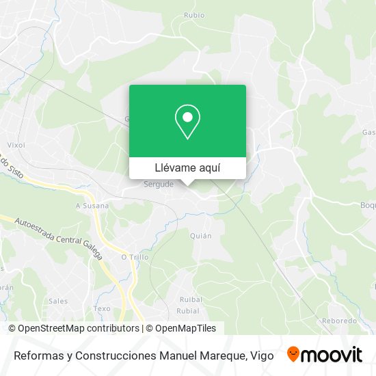 Mapa Reformas y Construcciones Manuel Mareque