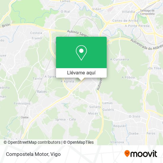 Mapa Compostela Motor