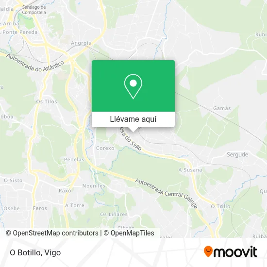 Mapa O Botillo