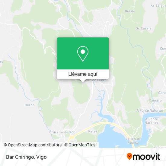 Mapa Bar Chiringo