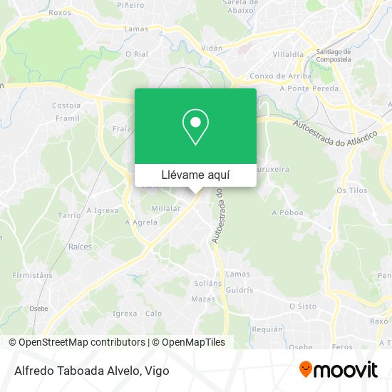 Mapa Alfredo Taboada Alvelo