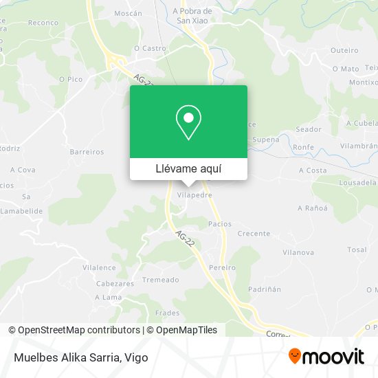 Mapa Muelbes Alika Sarria