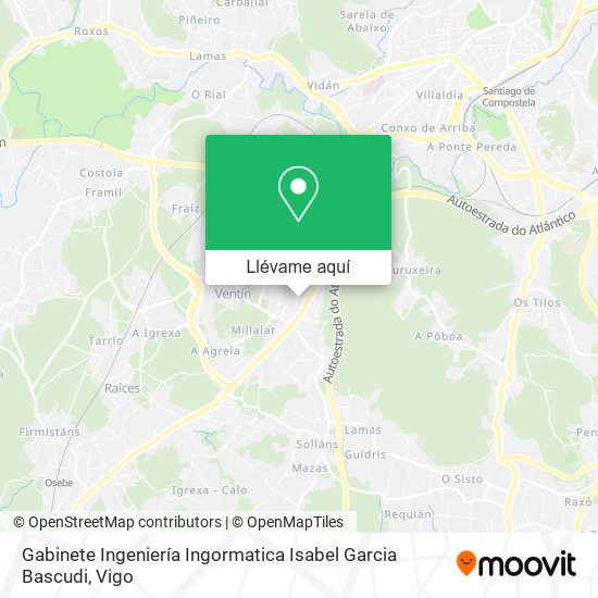 Mapa Gabinete Ingeniería Ingormatica Isabel Garcia Bascudi