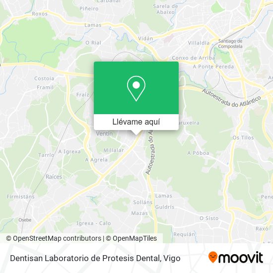 Mapa Dentisan Laboratorio de Protesis Dental