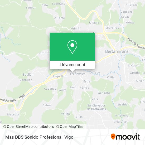 Mapa Mas DBS Sonido Profesional