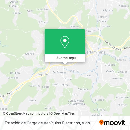 Mapa Estación de Carga de Vehículos Eléctricos