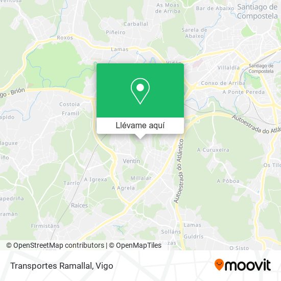 Mapa Transportes Ramallal