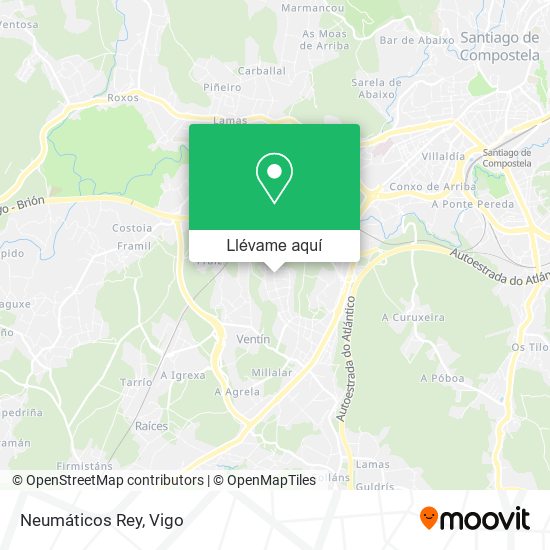 Mapa Neumáticos Rey