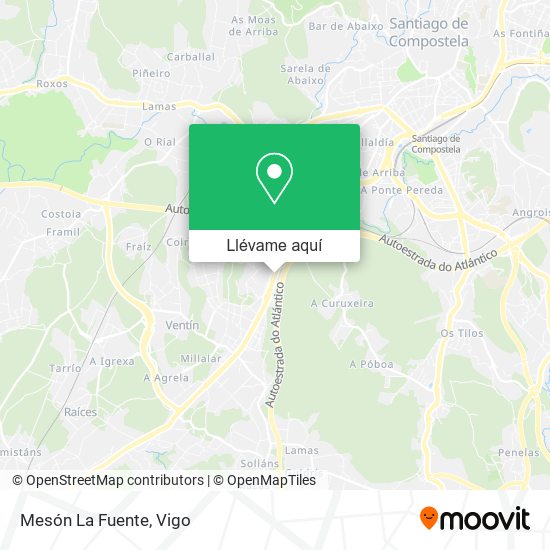 Mapa Mesón La Fuente
