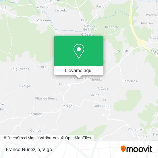Mapa Franco Núñez, p