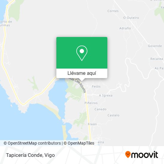 Mapa Tapicería Conde