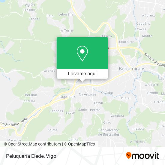 Mapa Peluquería Elede