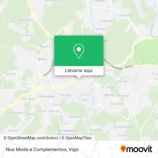 Mapa Nua Moda e Complementos