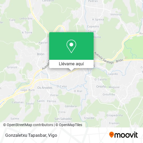 Mapa Gonzaletxu Tapasbar