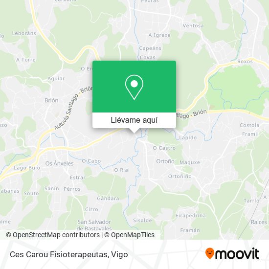 Mapa Ces Carou Fisioterapeutas