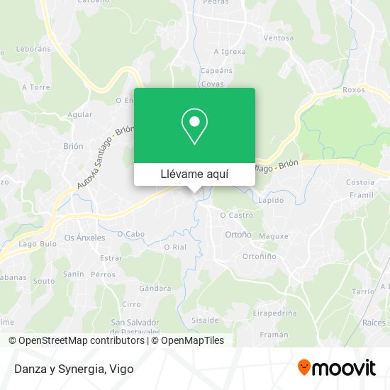 Mapa Danza y Synergia