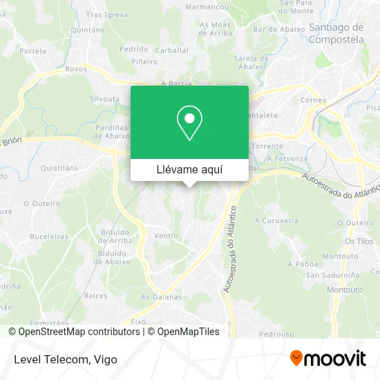 Mapa Level Telecom