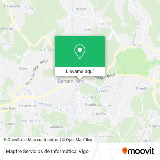 Mapa Mapfre Servicios de Informática