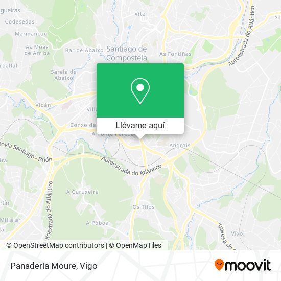 Mapa Panadería Moure