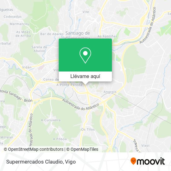 Mapa Supermercados Claudio
